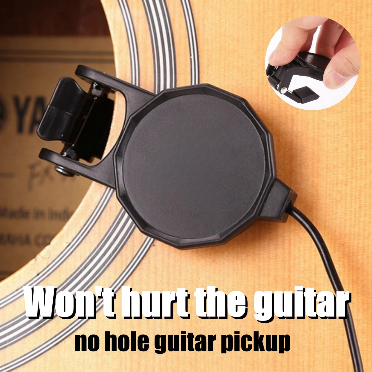 Violin Musical Instrument - Akustik Gitar\Mandolin\Bouzouki\Keman\Banjo\Ukulele Uzunluğu 2.5 M Ses