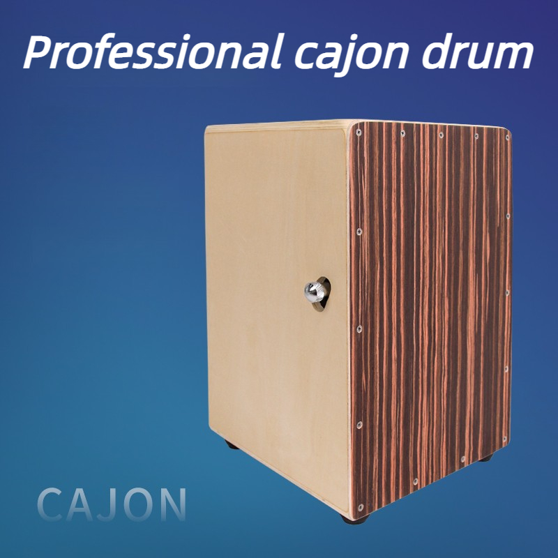 Cajon Box Drum - Profesyonel Cajon Kutu Davul Ahşap Seyahat