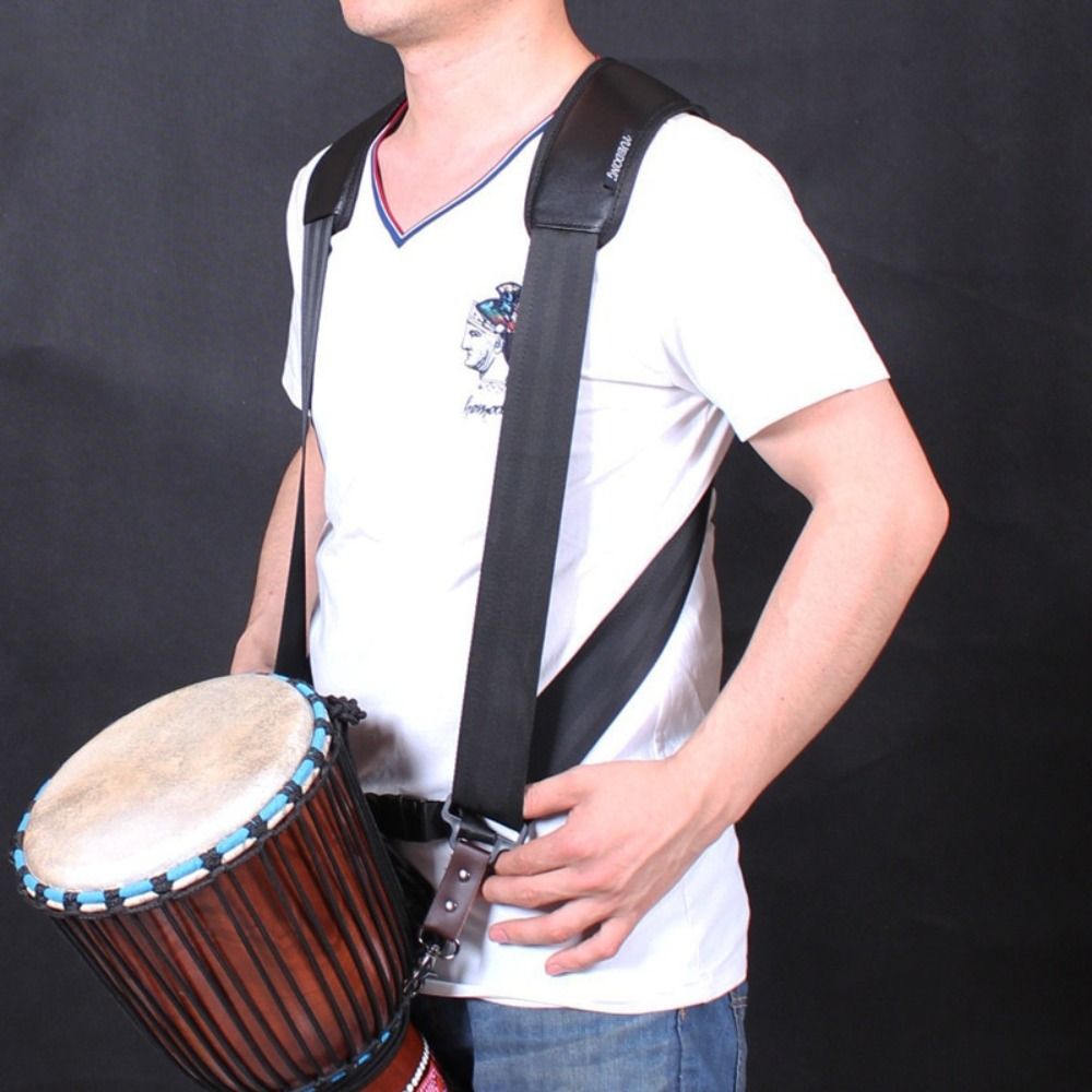 Djembe Hand Drum - Kalınlaştırılmış Dolgulu Djembe Omuz Askıları Yedek
