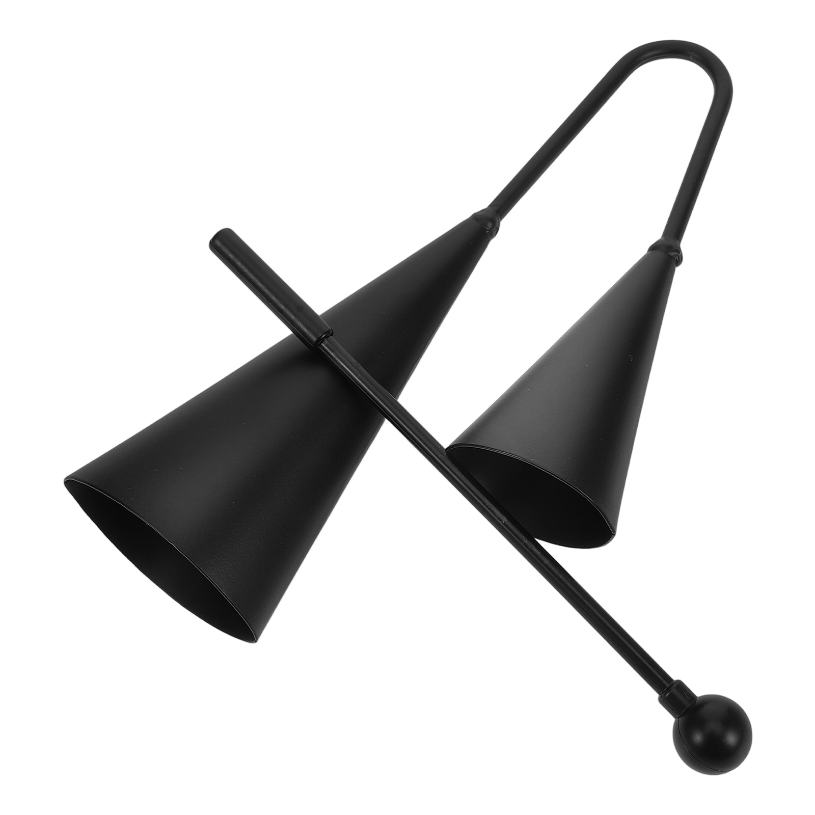 Musical Instrument Agogo - Çift Trompet Metal Cowbell Agogo Bells
