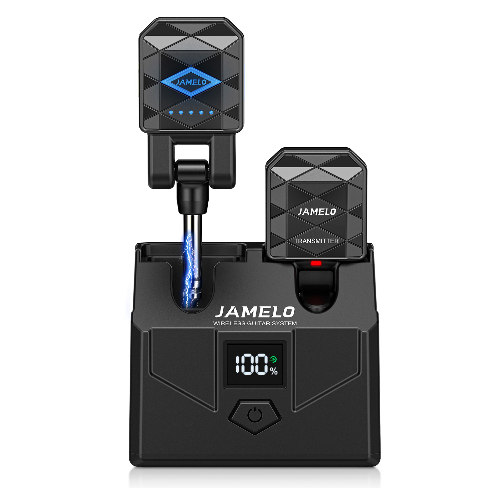 Musical Instrument Amplifier - Jamelo Kablosuz Gitar Sistemi Ws-200 Şarj
