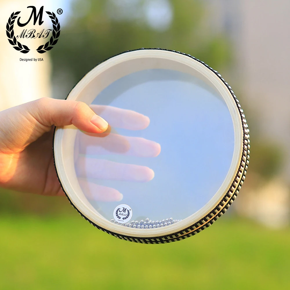 Djembe Hand Drum - M MBAT okyanus dalgası boncuk el