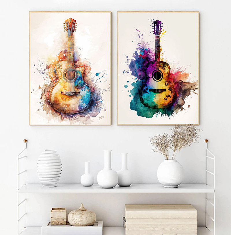 Müzik Enstrümanı Gitar Suluboy - Picture Of Musical Instrument incelemesi ve fiyatı