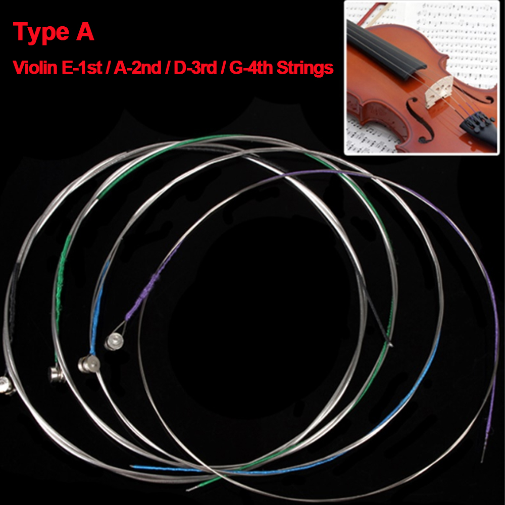 4 adet/takım Keman Dizeleri E- - Violin Musical Instrument incelemesi ve fiyatı