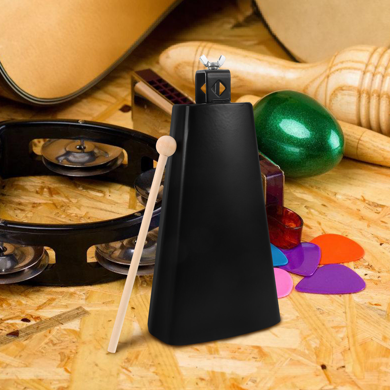 1 Set Metal Çanlı Çalgı, Çubuk - Djembe Hand Drum incelemesi ve fiyatı