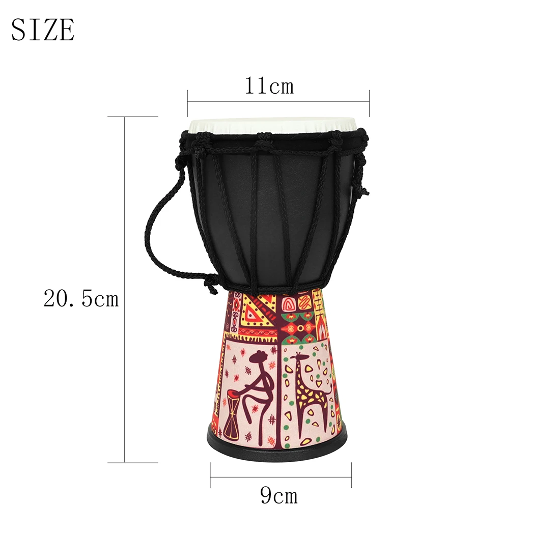 4 inç Afrika Davulu ABS Davul  - Djembe Hand Drum incelemesi ve fiyatı