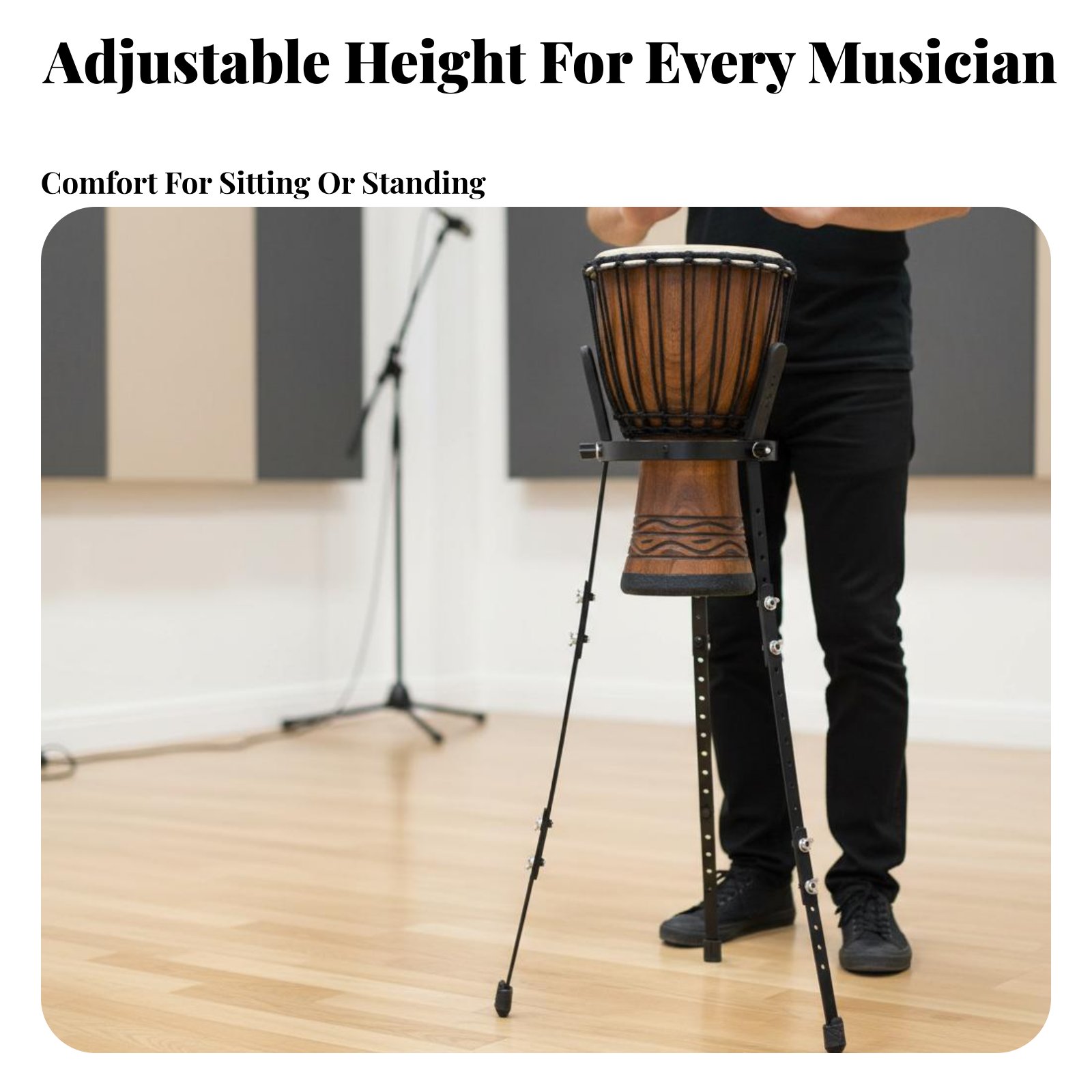 Djembe Standı Evrensel Uyumlu  - Djembe Hand Drum incelemesi ve fiyatı