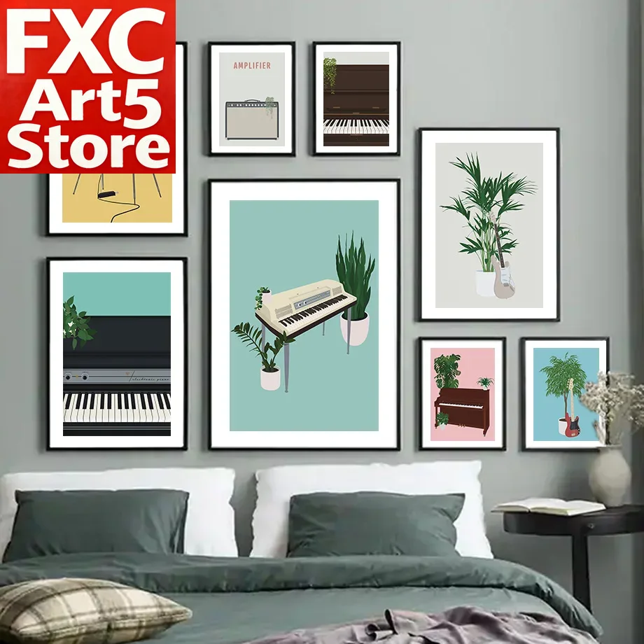 1 adet çerçevesiz müzik aleti  - Picture Of Musical Instrument incelemesi ve fiyatı