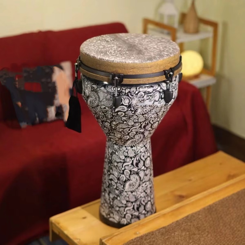 12 inç Çevre Dostu Ahşap Djemb - Djembe Hand Drum incelemesi ve fiyatı