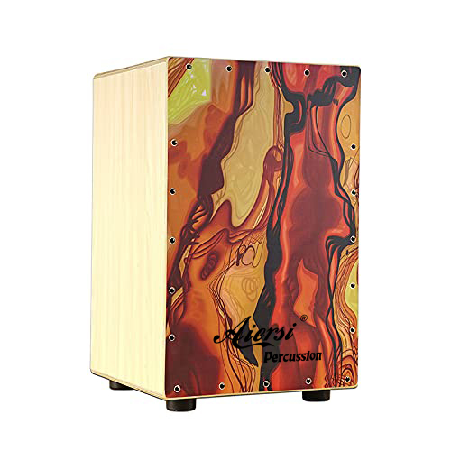 Renkli Ahşap El Cajon Davul Se - Cajon Box Drum incelemesi ve fiyatı