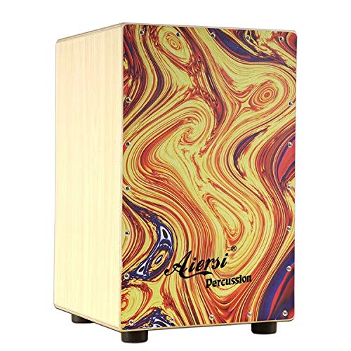 Renkli Ahşap El Cajon Davul Se - Cajon Box Drum incelemesi ve fiyatı